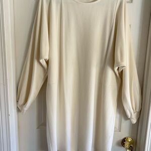 Fashion Nova Cream Crew Neck Sweater